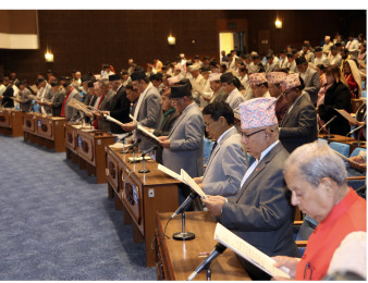 प्रतिनिधिसभाको पहिलो बैठकमा शीर्ष नेताले सम्बोधन गर्ने